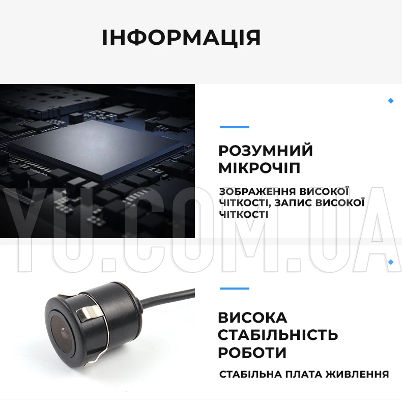 Универсальная камера заднего вида для автомобиля 185L Car Cam